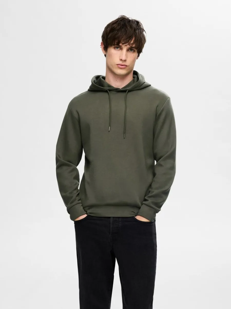 avslappnad_hoodie_0.webp SELECTED AVSLAPPNAD HOODIE Green Outlet