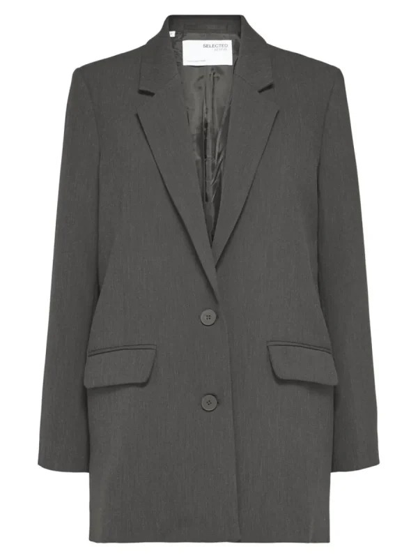 SELECTED AVSLAPPNAD KAVAJ Grey Cheap