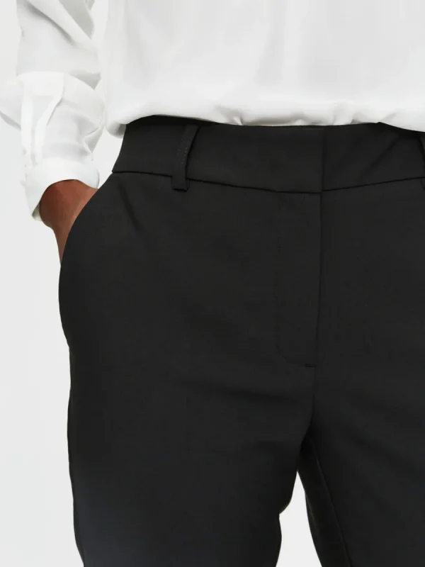 SELECTED AVSMALNANDE BYXOR Black Cheap