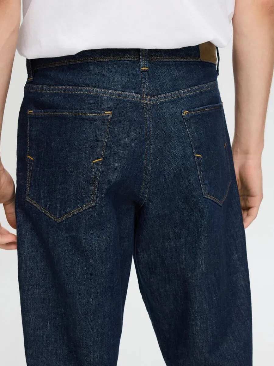 avsmalnande_jeans_med_no_5.webp SELECTED 190 AVSMALNANDE JEANS MED NORMAL PASSFORM Blue Best Sale