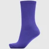 SELECTED BAS RIBBAD STRUMPOR Purple Clearance