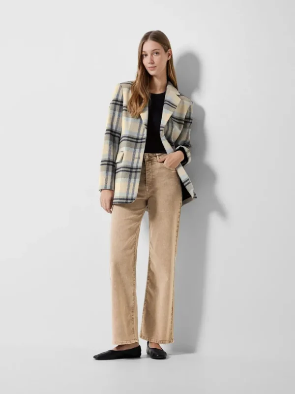 SELECTED VIDA JEANS Beige Shop