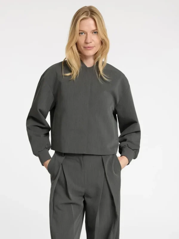 SELECTED BESKURNA BOMBERJACKA Grey New
