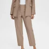 SELECTED BESKURNA BYXOR Brown Clearance