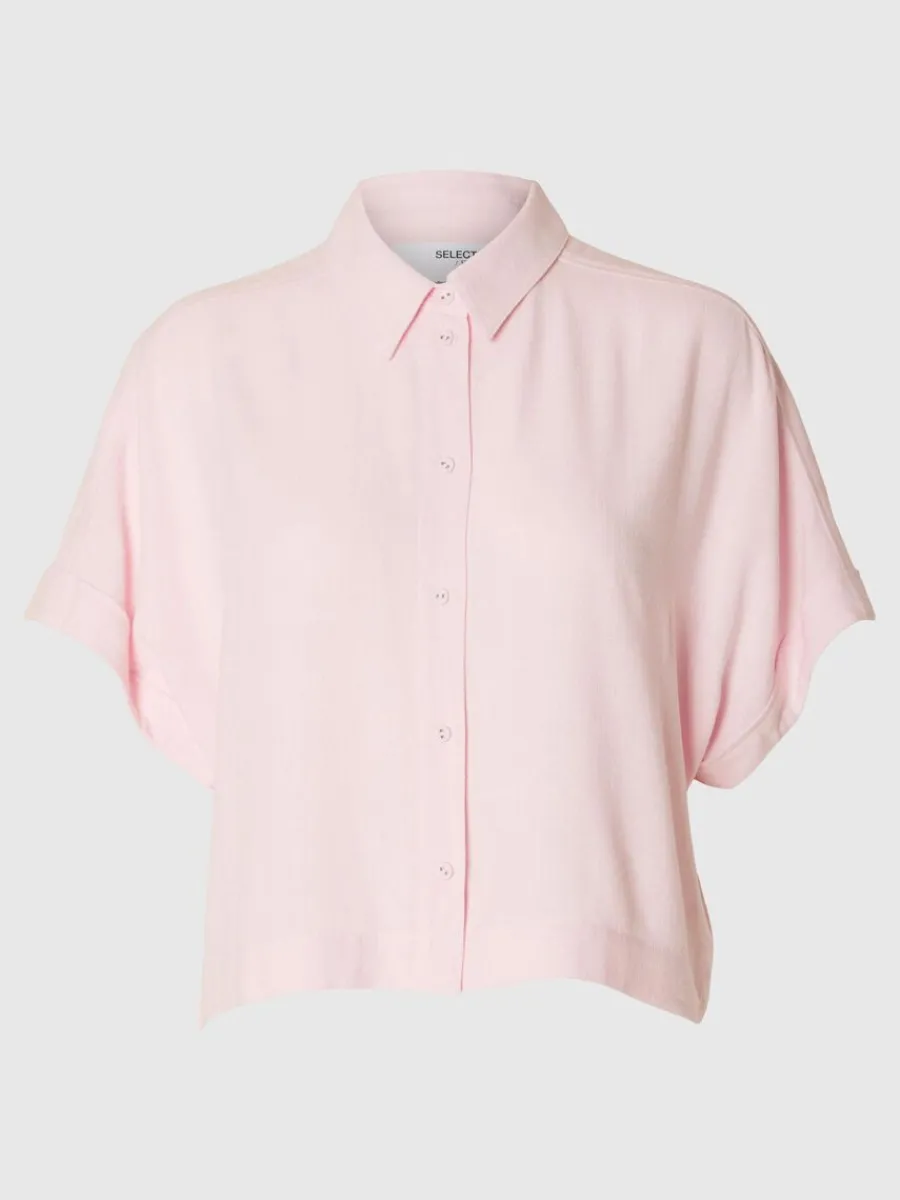beskurna_kortrmad_skjorta_5-3.webp SELECTED BESKURNA KORTÄRMAD SKJORTA Pink Hot
