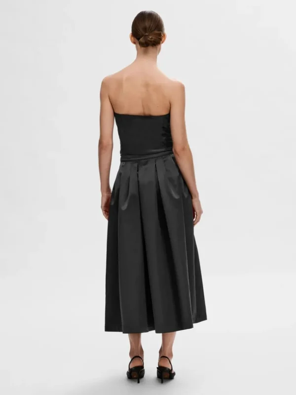 SELECTED BESKURNA TUBTOPP Black Clearance