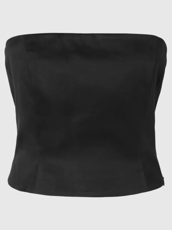 SELECTED BESKURNA TUBTOPP Black Clearance