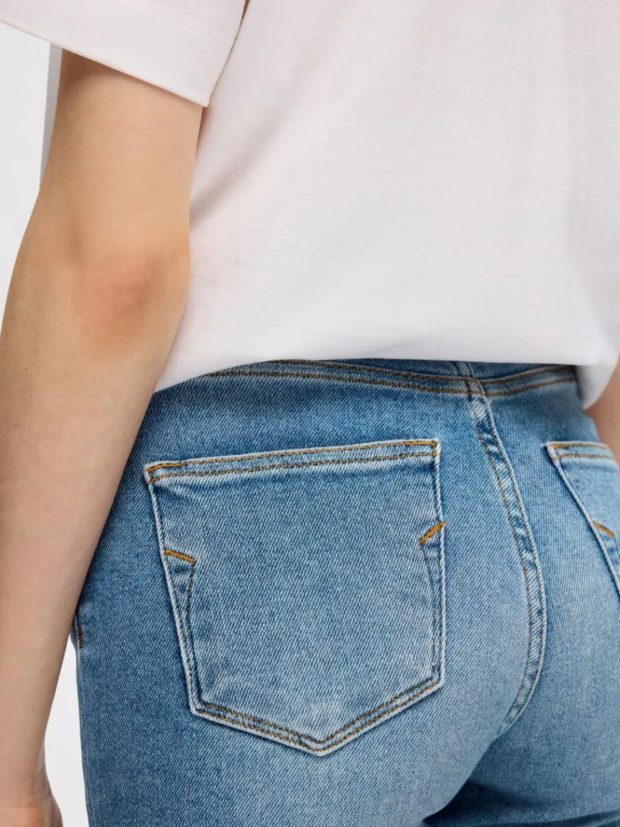 blekt_skinny_fitjeans_3.webp SELECTED BLEKT SKINNY FIT-JEANS Blue Sale