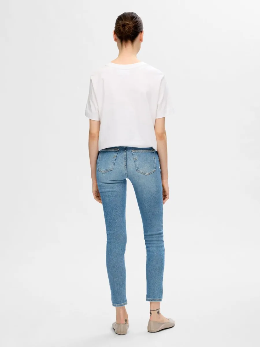blekt_skinny_fitjeans_4.webp SELECTED BLEKT SKINNY FIT-JEANS Blue Sale