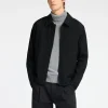 SELECTED BLIXTLÅSFÖRSEDD JACKA Black Hot