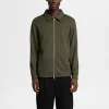 SELECTED BLIXTLÅSFÖRSEDD KOFTA Green Sale