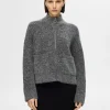 SELECTED BLIXTLÅSSTÄNGNING KOFTA Grey Flash Sale