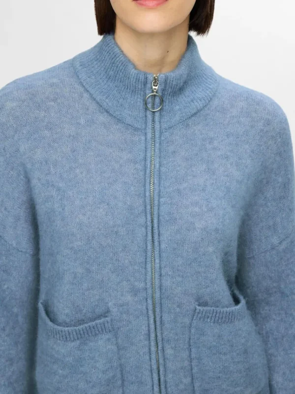 SELECTED BLIXTLÅSSTÄNGNING KOFTA Blue Best Sale