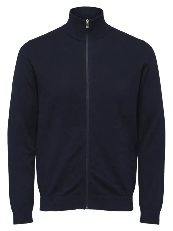 SELECTED BLIXTLÅSSTÄNGNING KOFTA Blue Hot