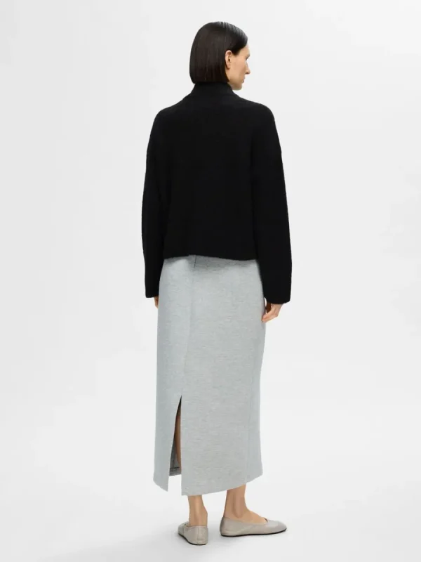 SELECTED BLIXTLÅSSTÄNGNING KOFTA Black Sale