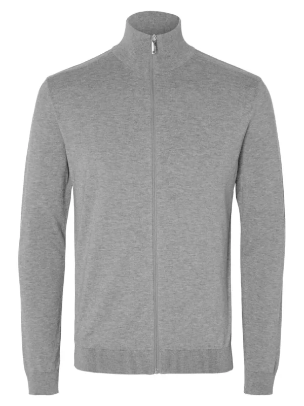 SELECTED BLIXTLÅSSTÄNGNING KOFTA Grey Shop