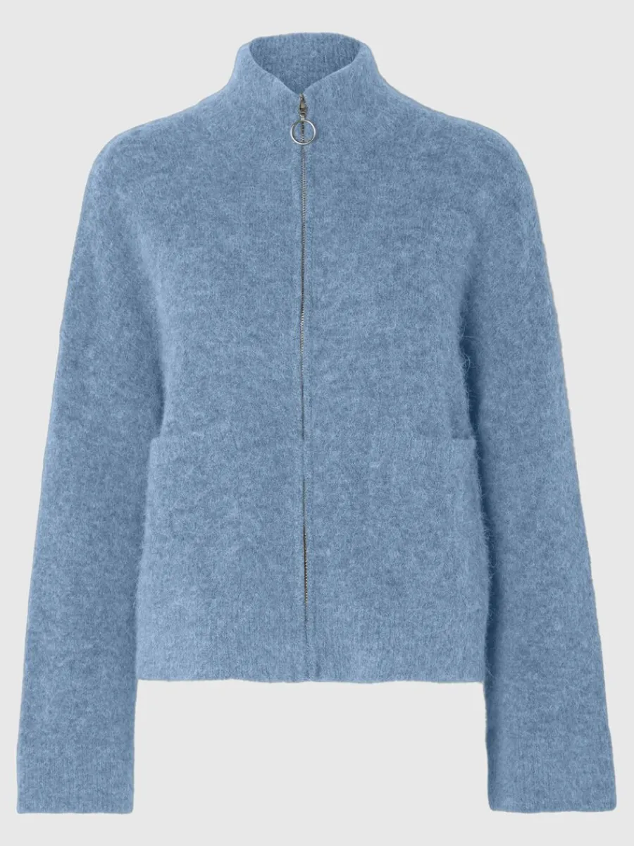 blixtlsstngning_kofta_5-4.webp SELECTED BLIXTLÅSSTÄNGNING KOFTA Blue Best Sale