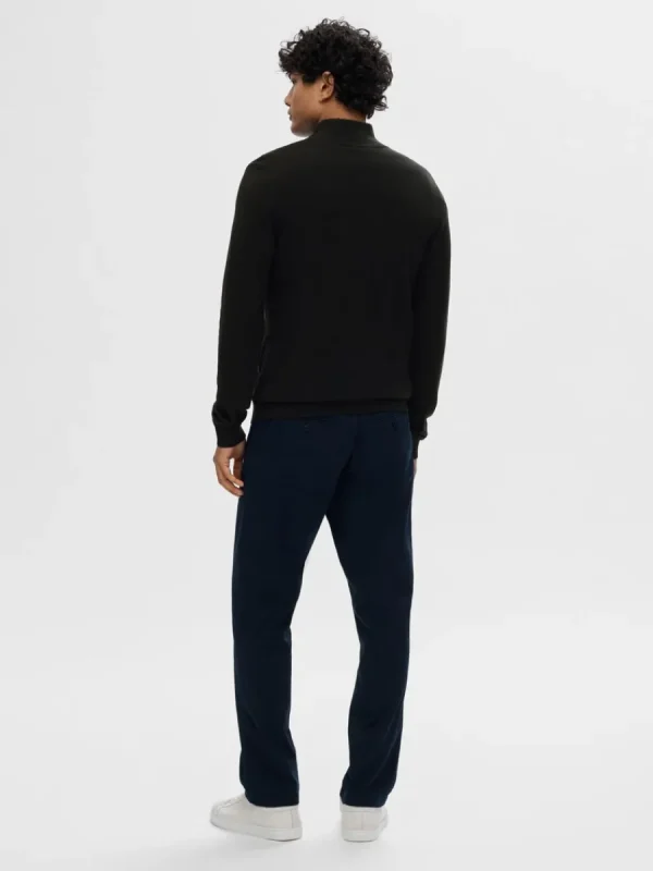 SELECTED BLIXTLÅSSTÄNGNING KOFTA Black Cheap
