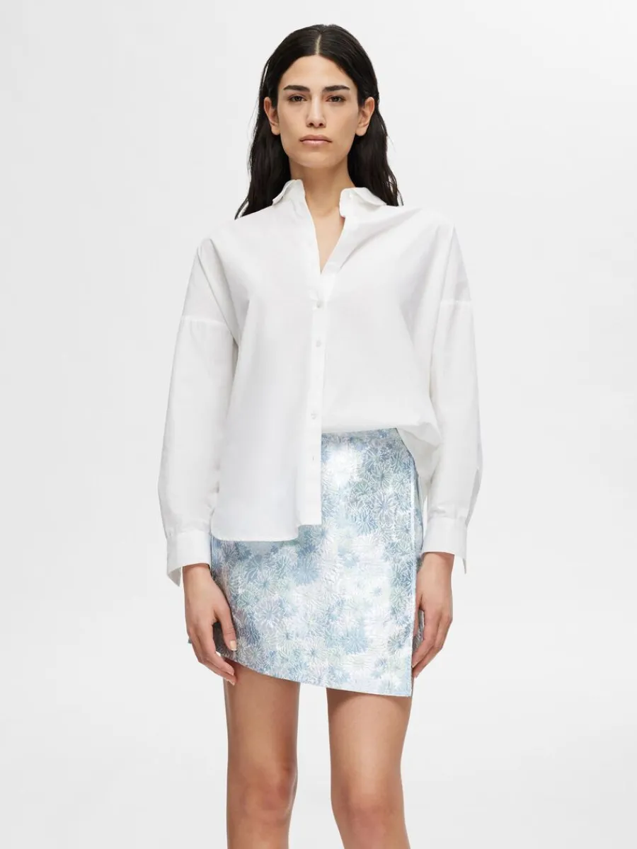 blommig_jacquard_minikjol_1-1.webp SELECTED BLOMMIG JACQUARD MINIKJOL Blue Online