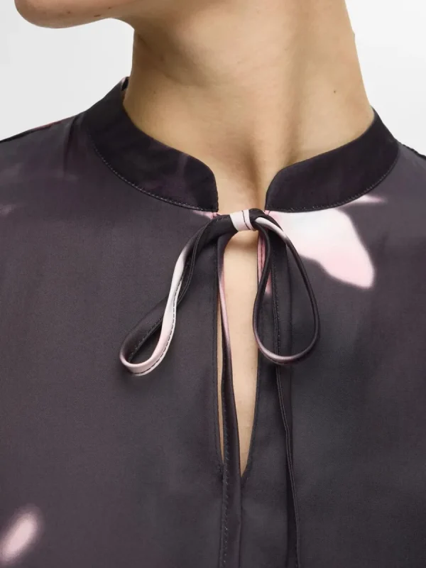 SELECTED BLOMSTERTRYCKT BLUS Pink Cheap