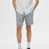 SELECTED BOMULL FLEX SHORTS Blue Online
