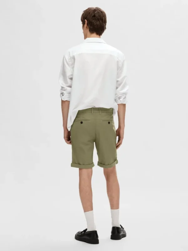 SELECTED BOMULL FLEX SHORTS Green Fashion