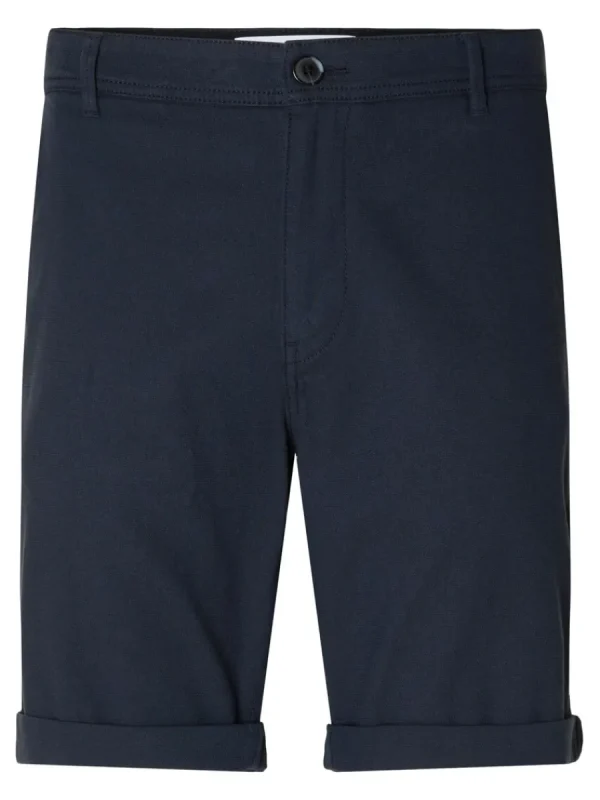 SELECTED BOMULL FLEX SHORTS Blue Fashion