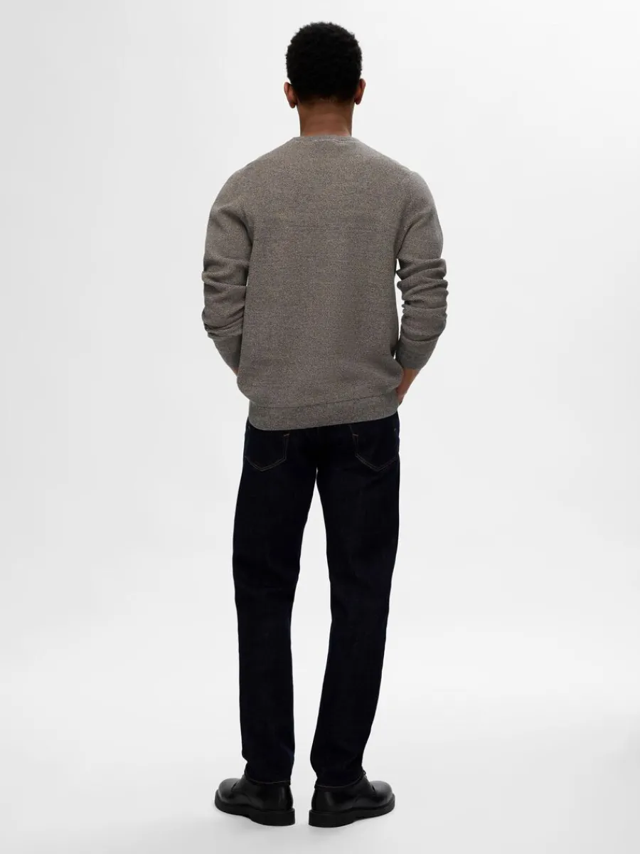 bomull_rundringad_trja_5-4.webp SELECTED 100% BOMULL RUNDRINGAD TRÖJA Grey Cheap