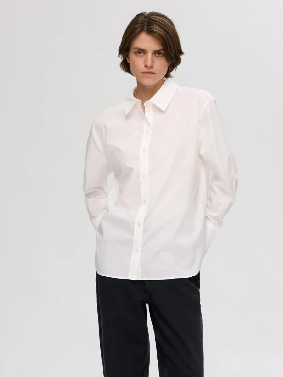 bomull_skjorta_0-3.webp SELECTED 100% BOMULL SKJORTA White Best