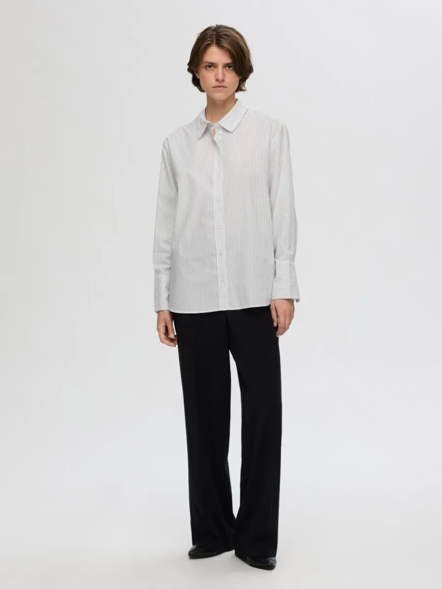 bomull_skjorta_1.webp SELECTED 100% BOMULL SKJORTA White Store