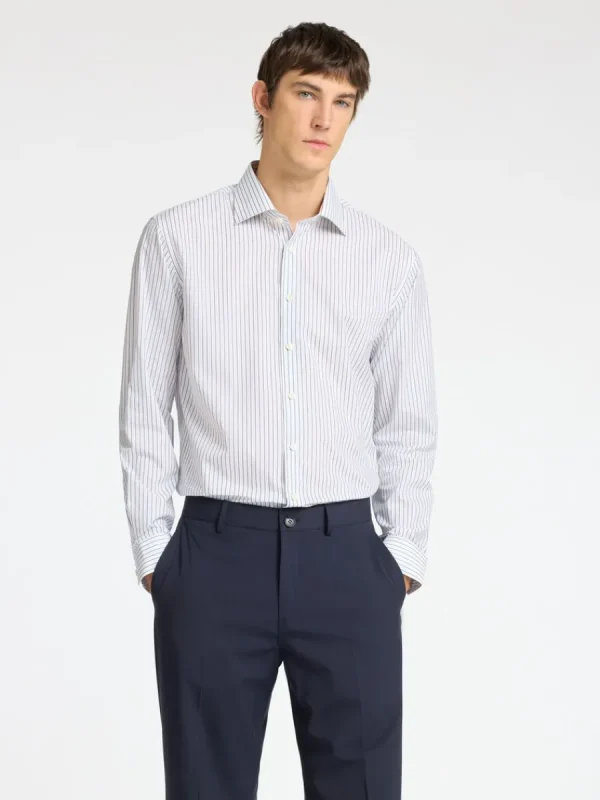 SELECTED 100% BOMULL SLIM FIT-SKJORTA White Best Sale