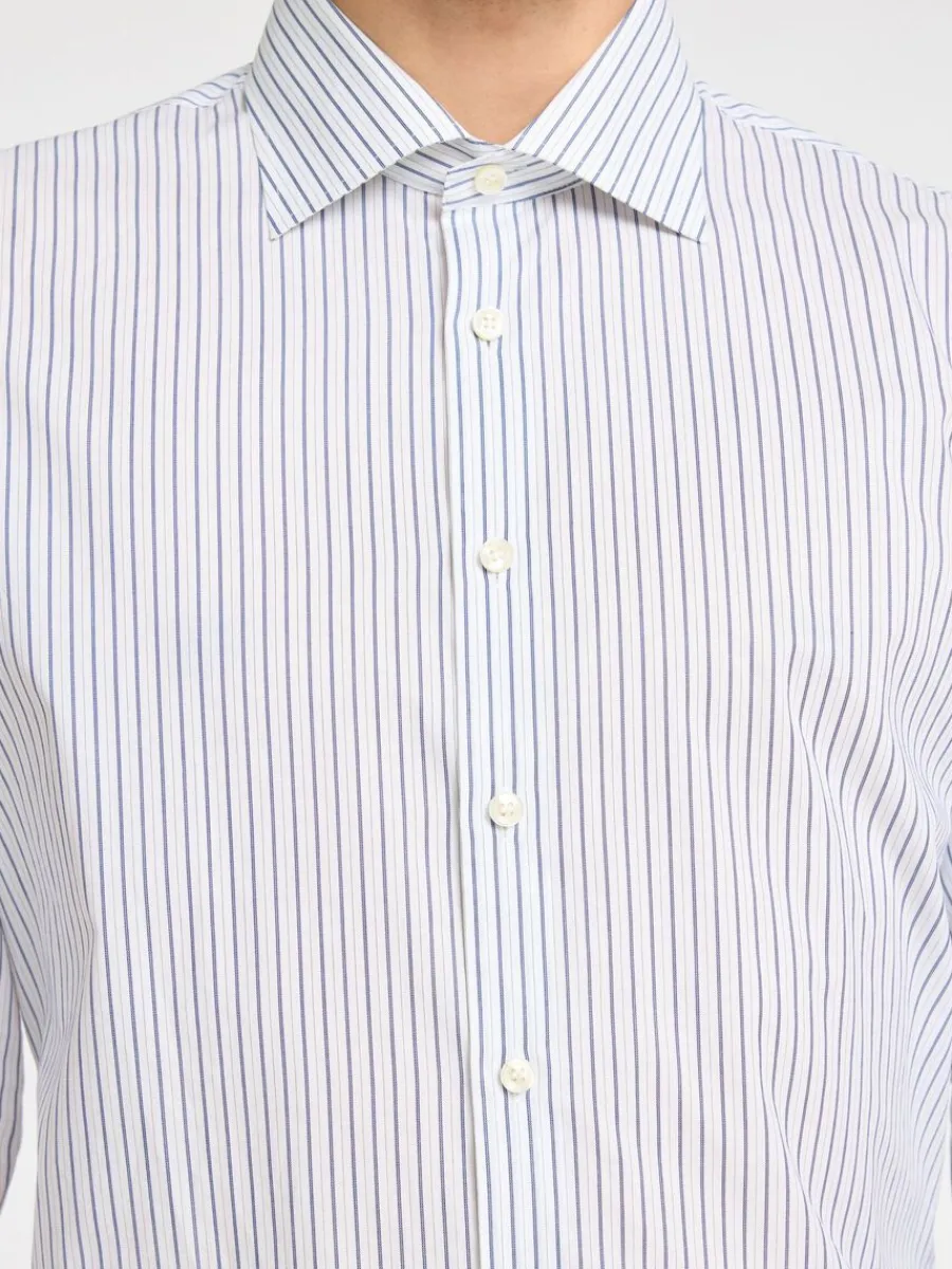 bomull_slim_fitskjorta_5.webp SELECTED 100% BOMULL SLIM FIT-SKJORTA White Best Sale