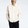 SELECTED 100% BOMULL ÖVERSKJORTA Beige Clearance