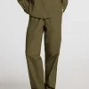SELECTED BOMULLSSYDD BYXOR MED HÖG MIDJA Green Clearance