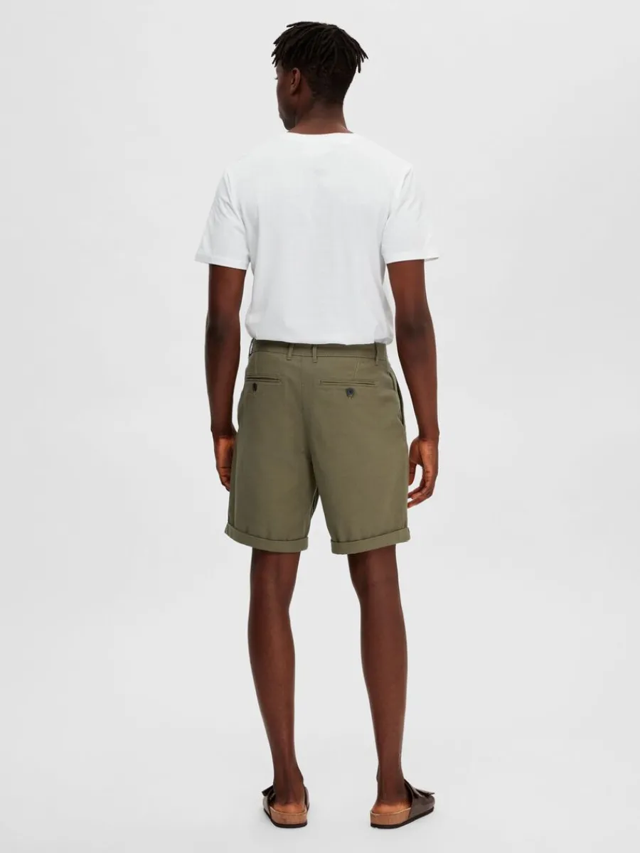 bomullssydd_chinoshorts_1.webp SELECTED BOMULLSSYDD CHINOSHORTS Green Discount