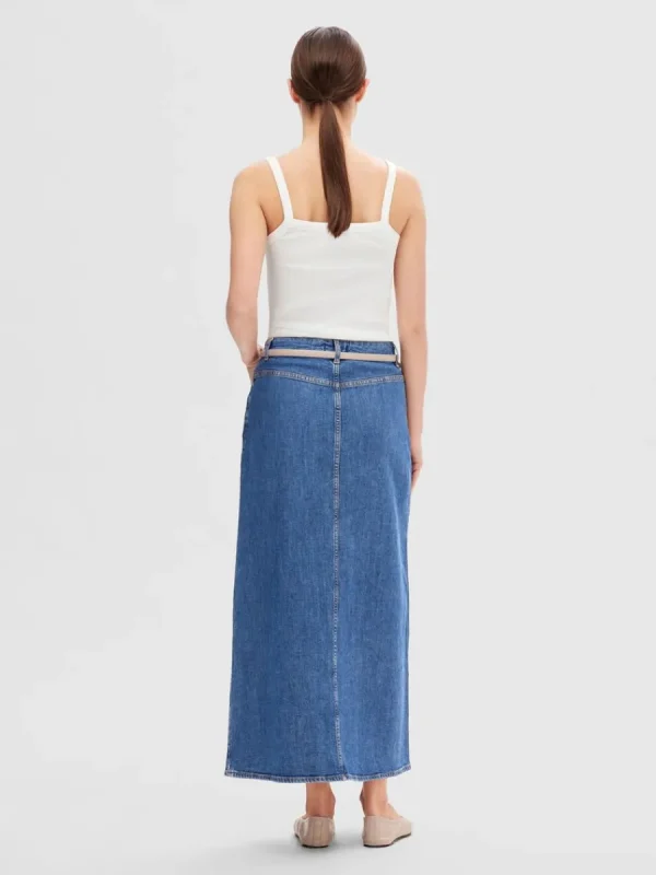 SELECTED BOMULLSSYDD LINNE White Discount