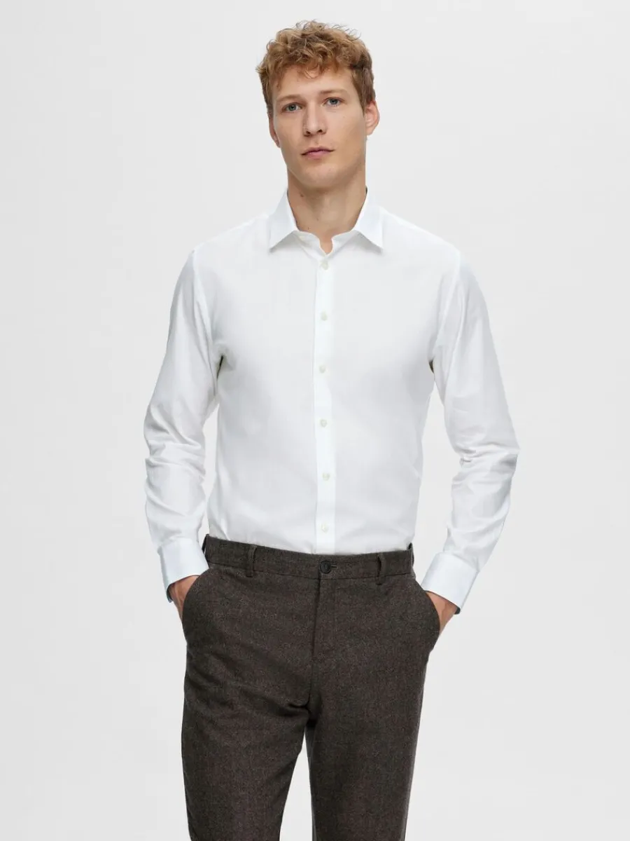 bomullssydd_skjorta_0.webp SELECTED BOMULLSSYDD SKJORTA White Cheap