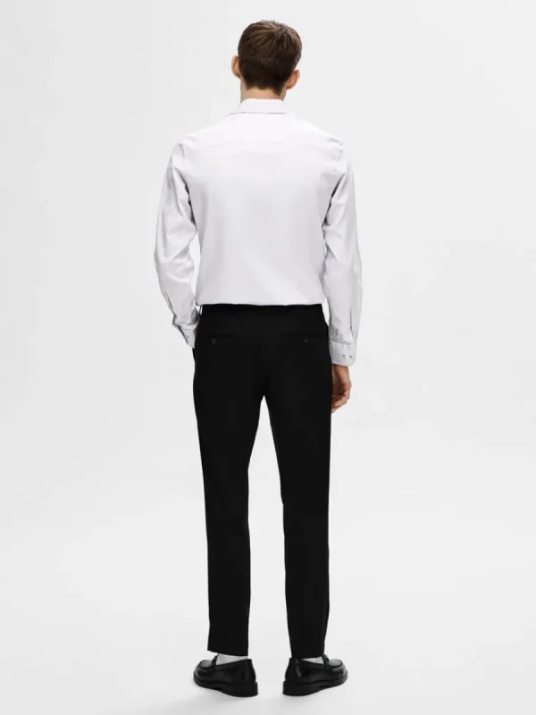 SELECTED BOMULLSSYDD SKJORTA White Flash Sale