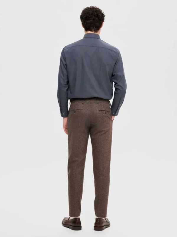SELECTED BOMULLSSYDD SKJORTA Blue Cheap
