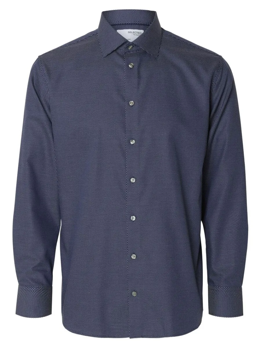 bomullssydd_skjorta_4-5.webp SELECTED BOMULLSSYDD SKJORTA Blue Cheap
