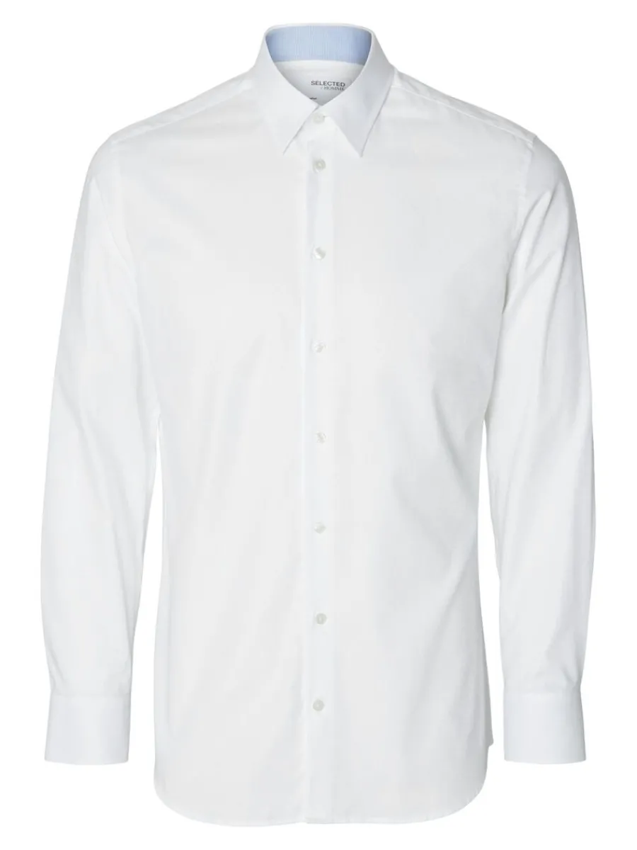 bomullssydd_skjorta_4.webp SELECTED BOMULLSSYDD SKJORTA White Cheap