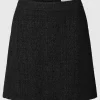 SELECTED BOUCLÉ MINIKJOL Black Outlet