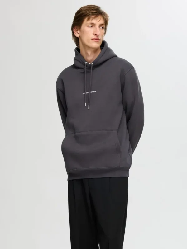 SELECTED BRODYRPRYDD HOODIE Grey Best Sale