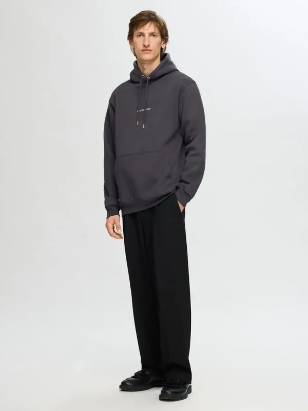 SELECTED BRODYRPRYDD HOODIE Grey Best Sale