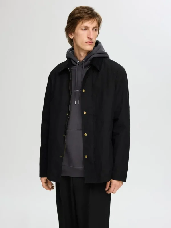 SELECTED BRODYRPRYDD HOODIE Grey Best Sale