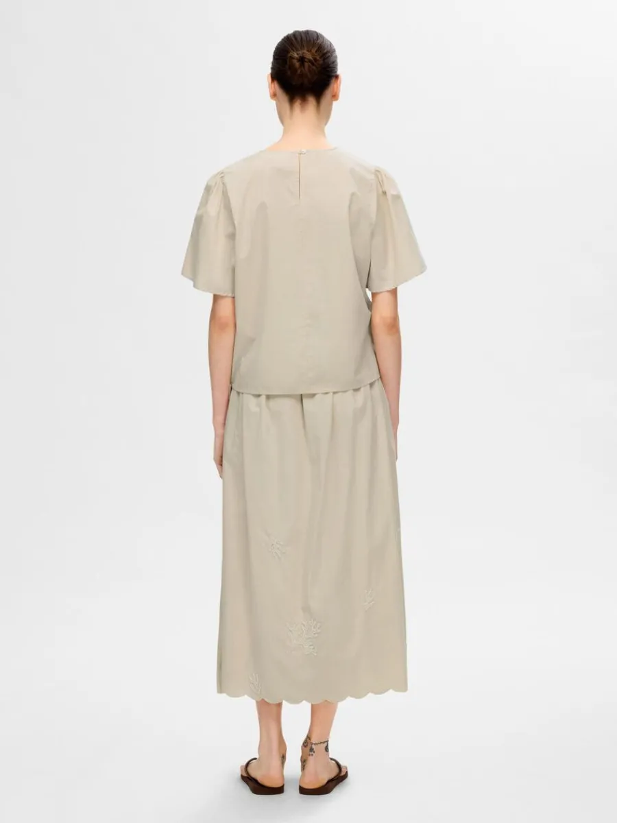 brodyrprydd_kortrmad_topp_4.webp SELECTED BRODYRPRYDD KORTÄRMAD TOPP Beige Discount