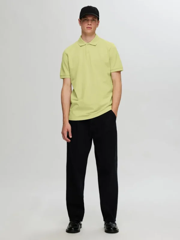 SELECTED BRODYRPRYDD PIKÉTRÖJA Green Fashion