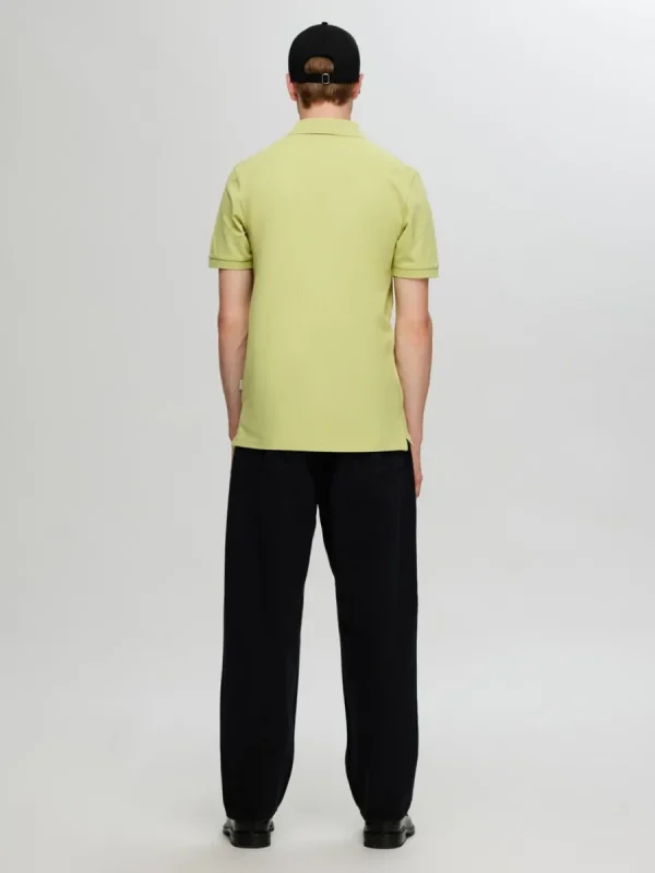 SELECTED BRODYRPRYDD PIKÉTRÖJA Green Fashion