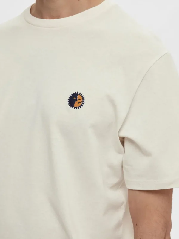 SELECTED BRODYRPRYDD T-SHIRT White Online
