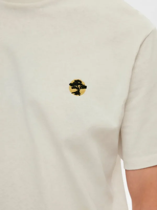 SELECTED BRODYRPRYDD T-SHIRT White Cheap